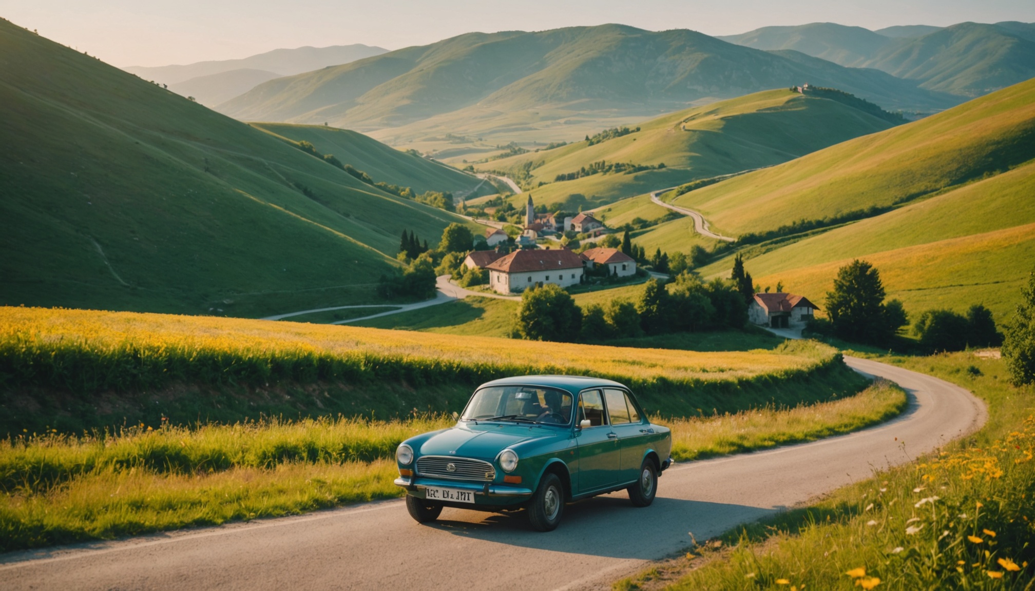 Paysages pittoresques des montagnes bulgares  
Aventure sur les routes sinueuses de Bulgarie