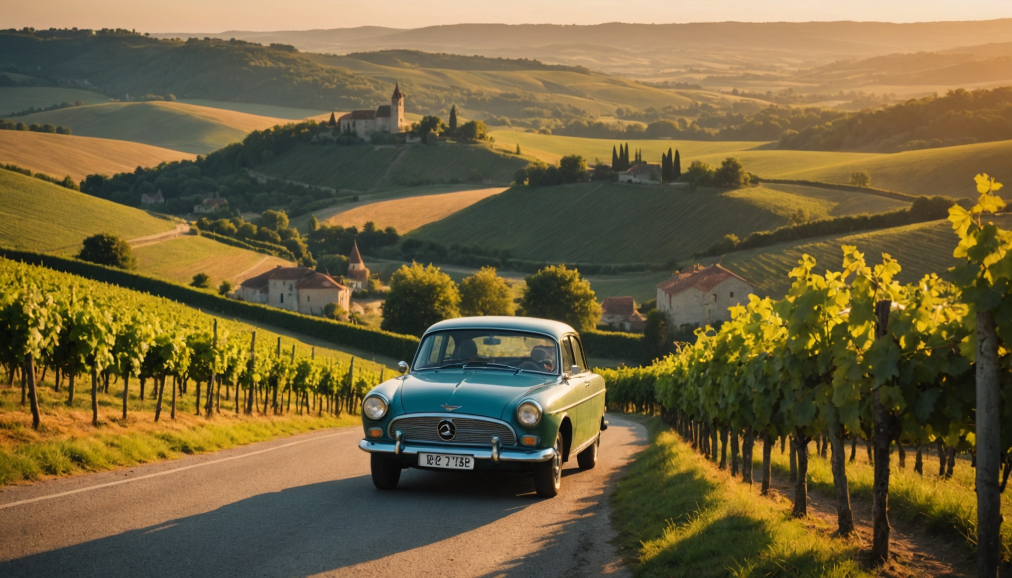 Paysages côtiers et vignobles de Nouvelle-Aquitaine  
Montagnes verdoyantes et plages de Nouvelle-Aquitaine