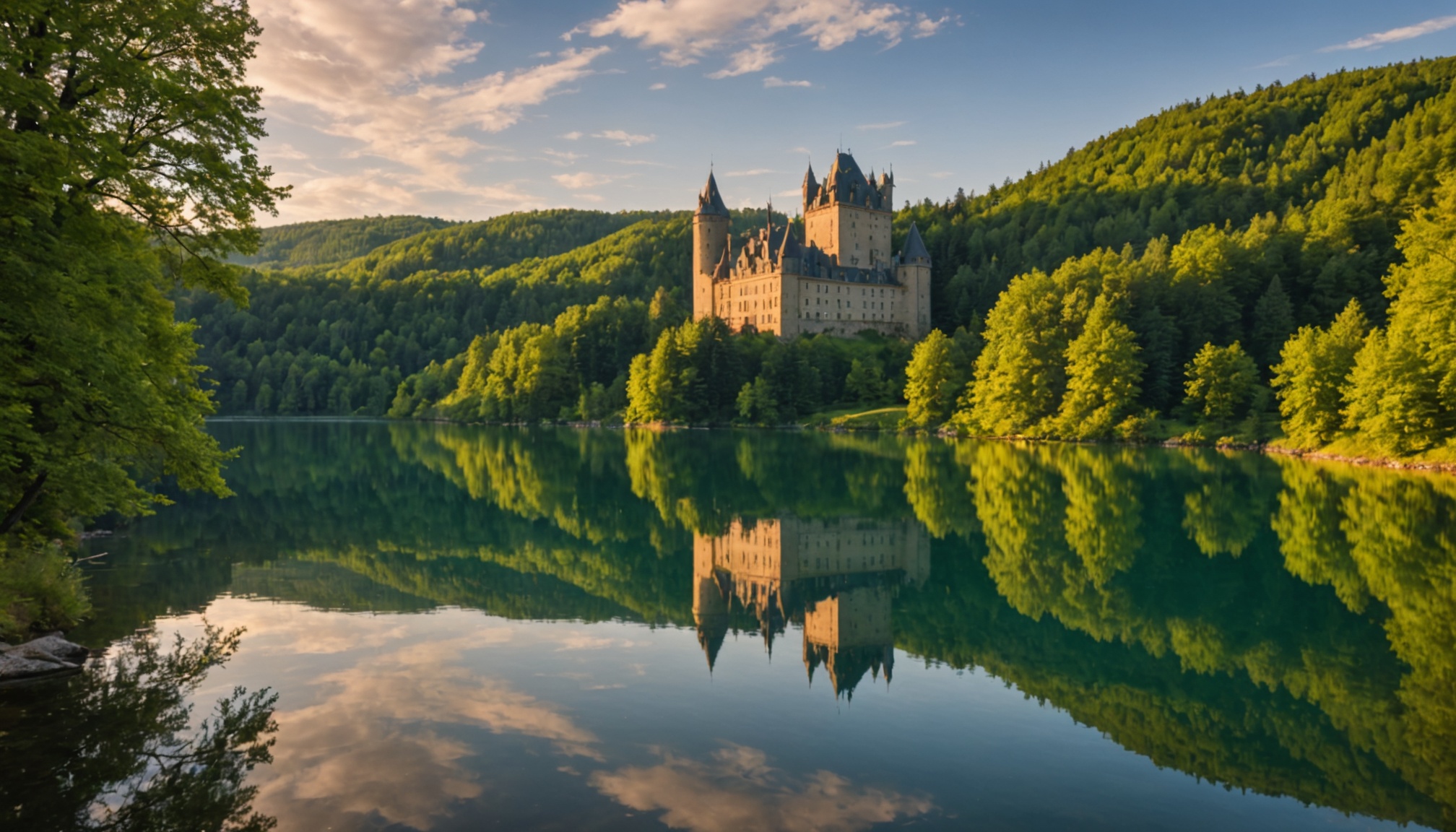 Paysages pittoresques de Toulouse aux Cévennes  
Aventure à travers les routes d'Occitanie en été