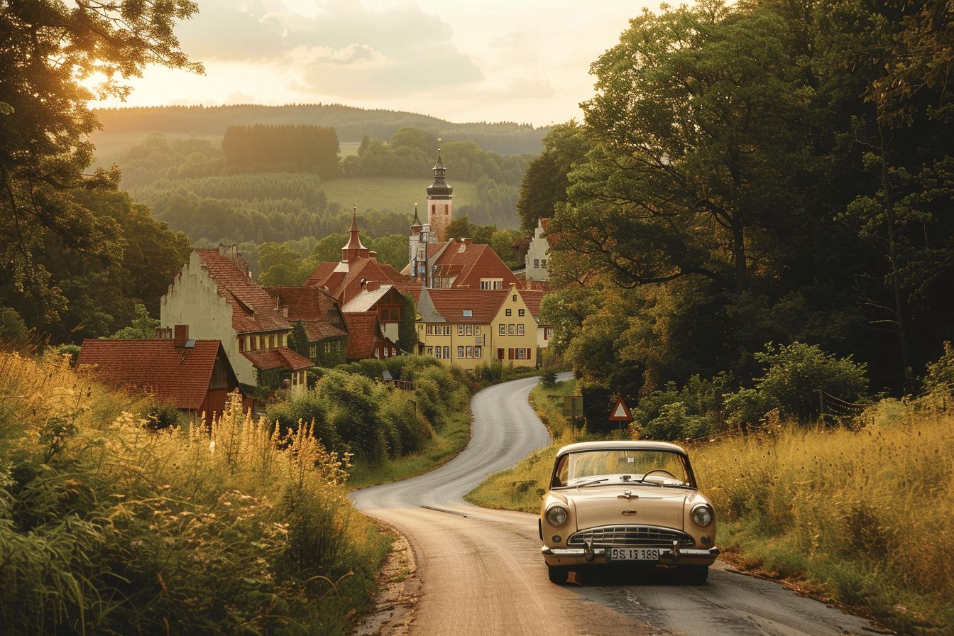 Paysages variés entre Brême et la mer du Nord  
Voyage en voiture à travers la Basse-Saxe