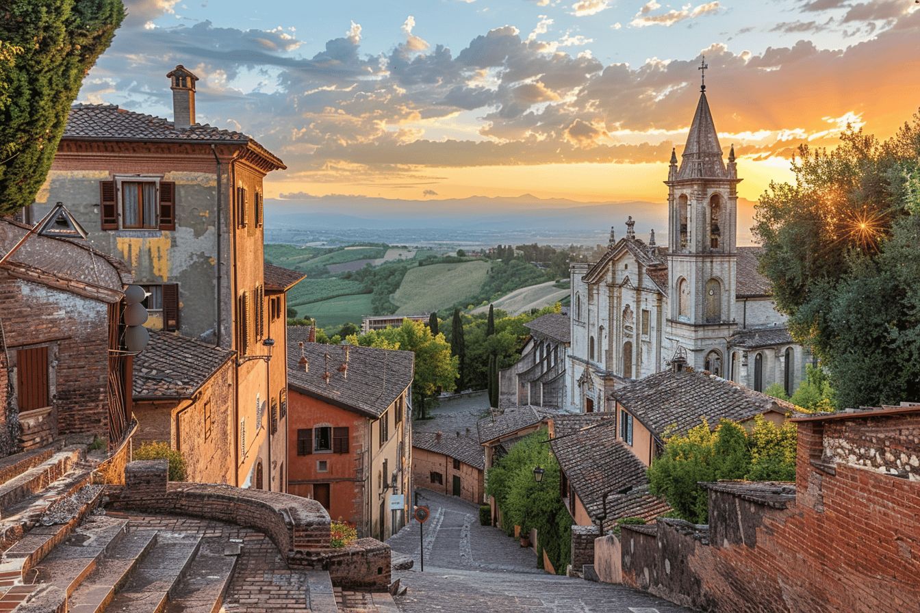 Paysages verdoyants d'Ombrie aux villages pittoresques  
Aventure italienne en pleine nature et culture locale