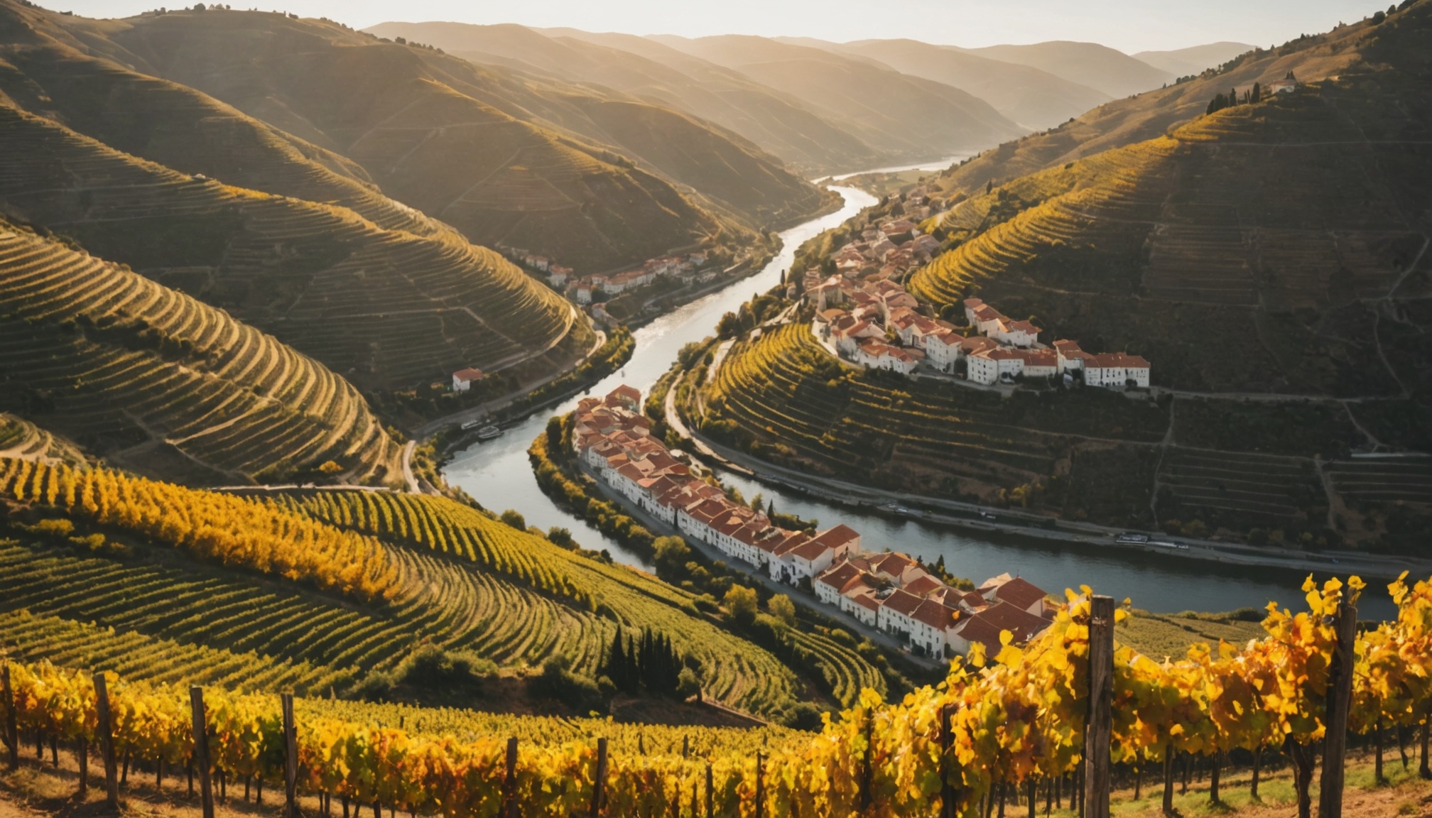 Paysages viticoles de Porto et vallée du Douro