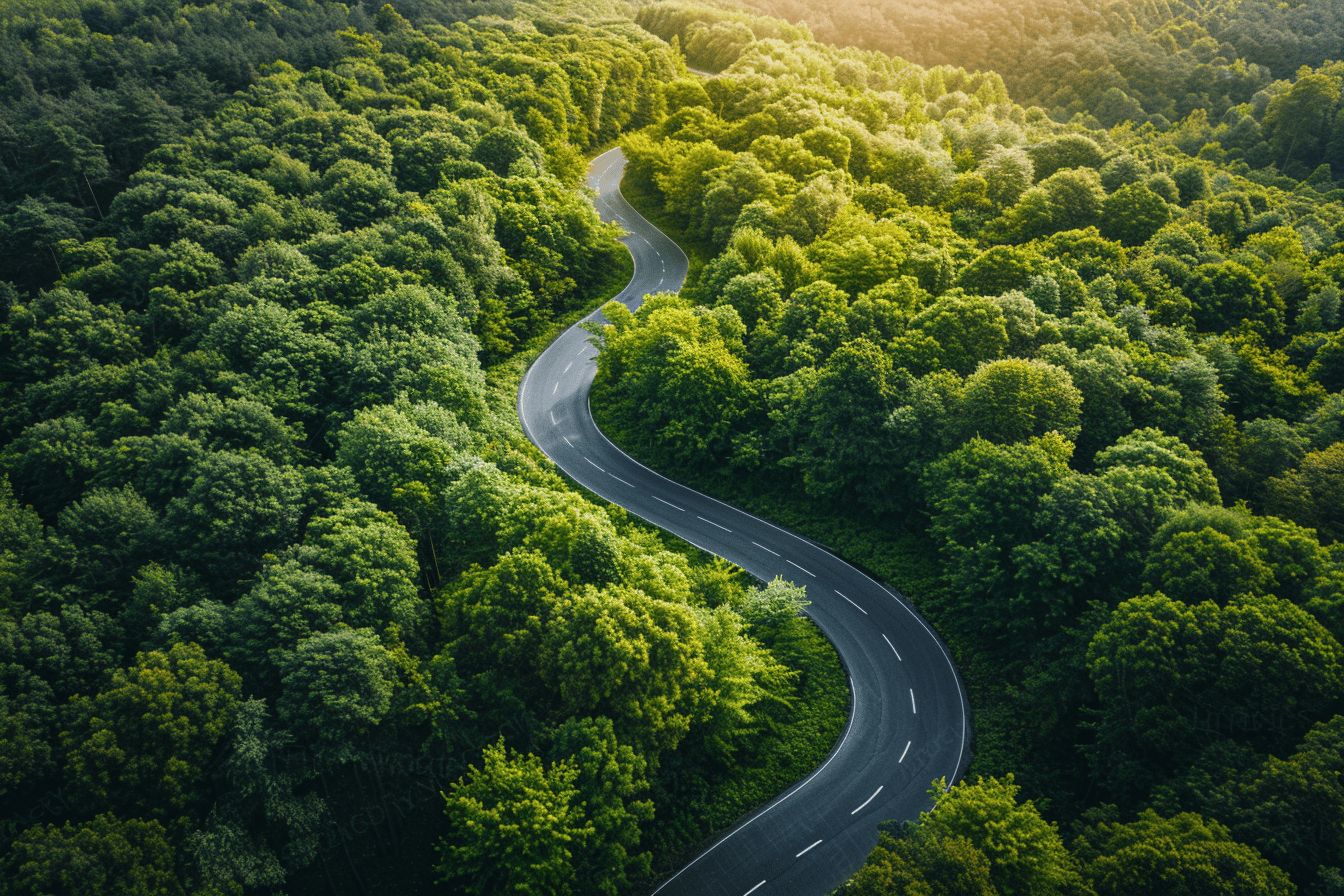 Paysage verdoyant du Bade-Wurtemberg en été