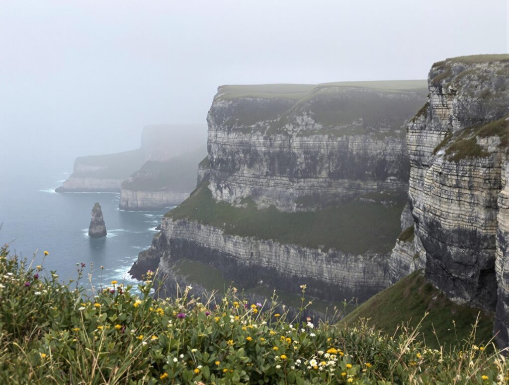 falaises impressionnantes de l’Irlande