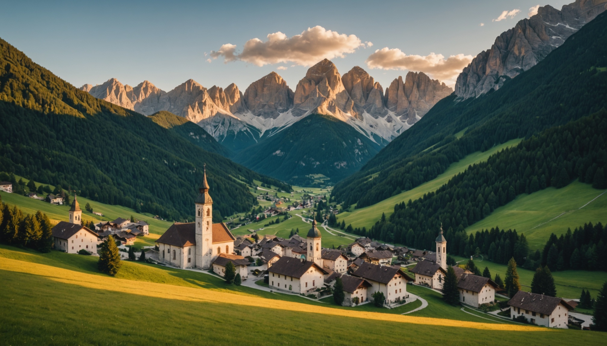 paysages alpins et lacs éblouissants des Dolomites  
voyage à travers les magnifiques lacs des Alpes