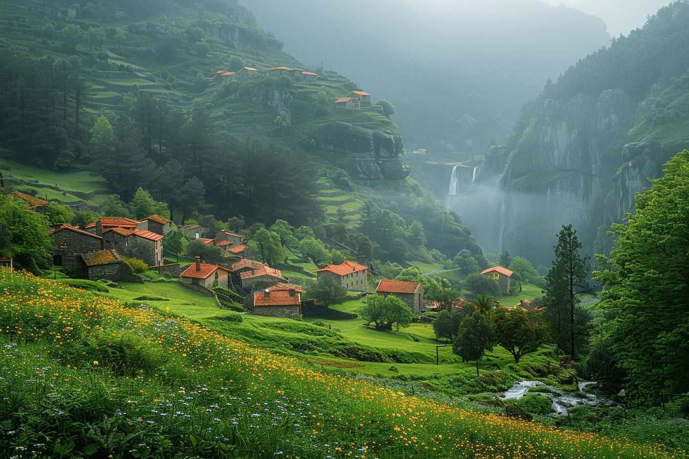 paysages sauvages du nord du Portugal en road trip  
traditions et nature préservée dans le nord du Portugal