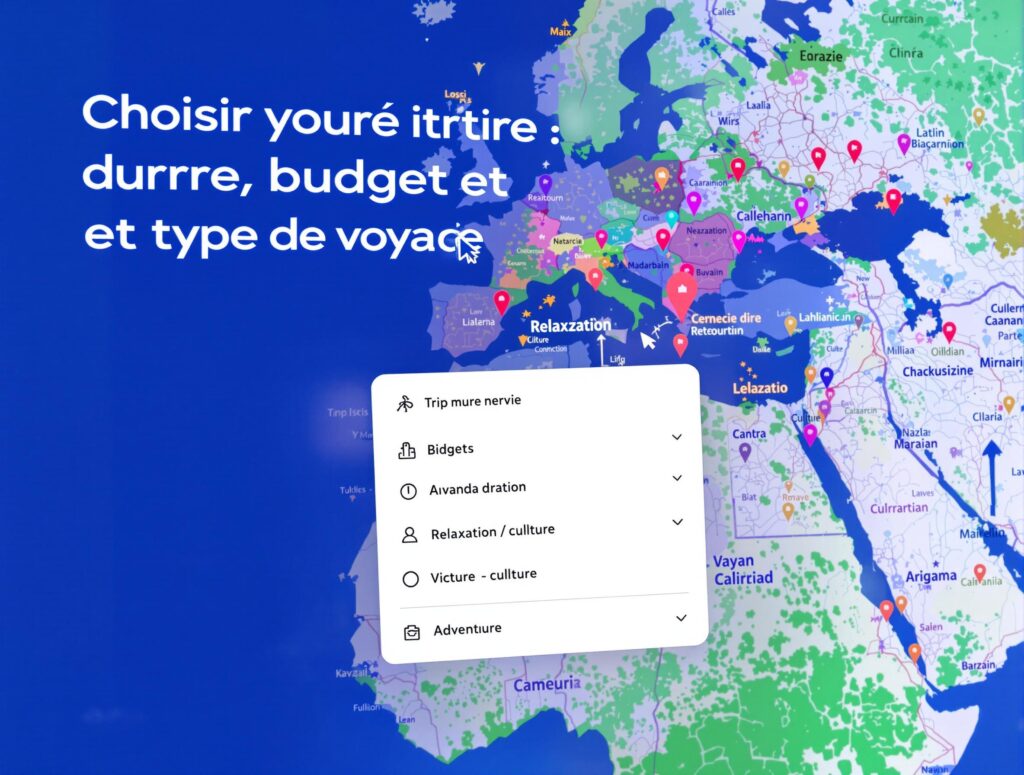 planning itinéraire