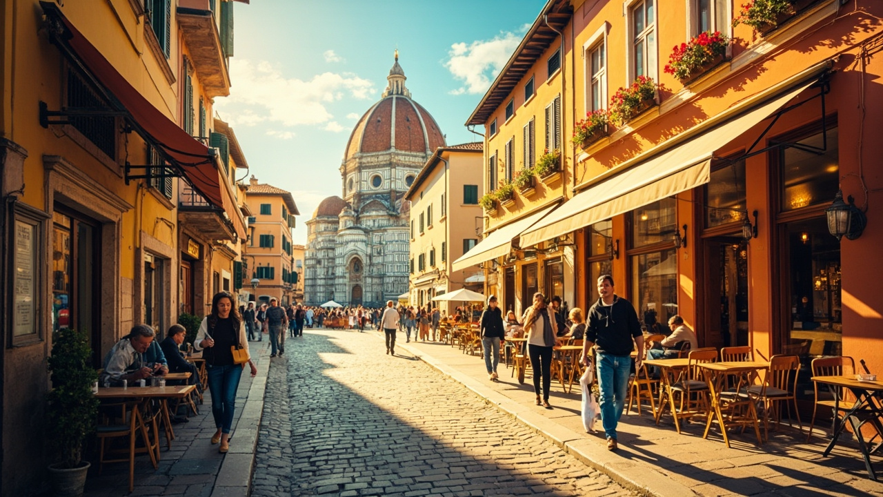Logement a Florence devant un monument historique  
Sejour a Florence avec vue sur un site celebre