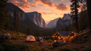 Hbergement dans Yosemite nature sauvage